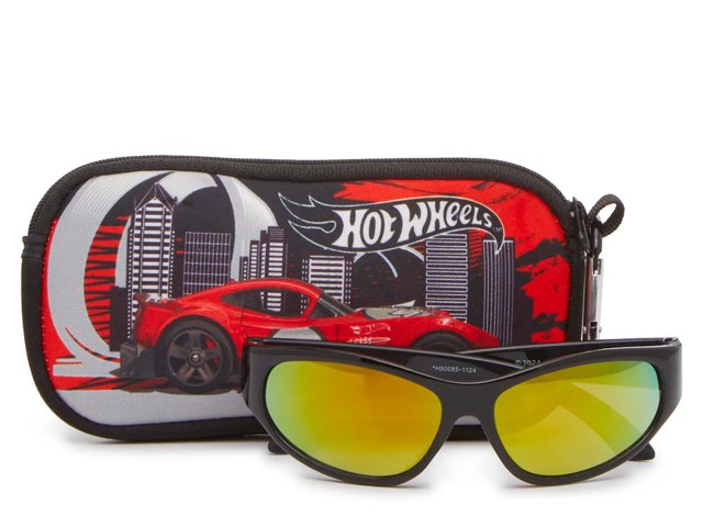 Pan Oceanic Hot Wheels Sunglasses Soft Case Set Free Shipping