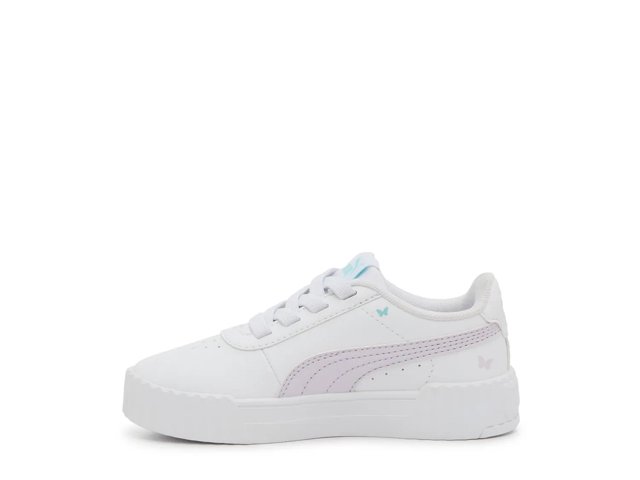 Puma Carina 3.0 Butterfly Sneaker - Kids' - Free Shipping | DSW