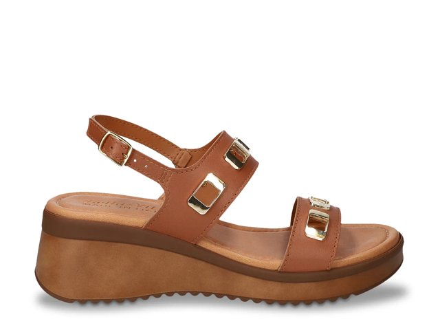 Bella Vita Vic Wedge Sandal - Free Shipping | DSW
