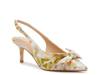 Aeily Pump Light Grey/Green/Orange Floral Print view