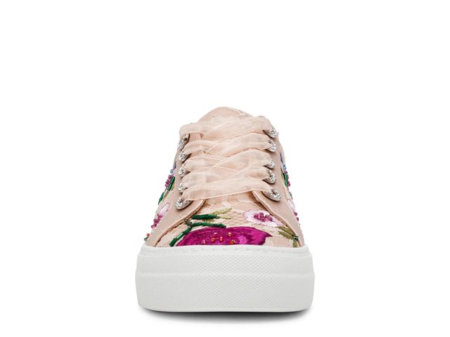 BETSEY JOHNSON*フラワー*ビジュー*プラットフォーム*スニーカー BETSEY JOHNSON ベッツィ ジョンソン ビジュースニーカー BILIE