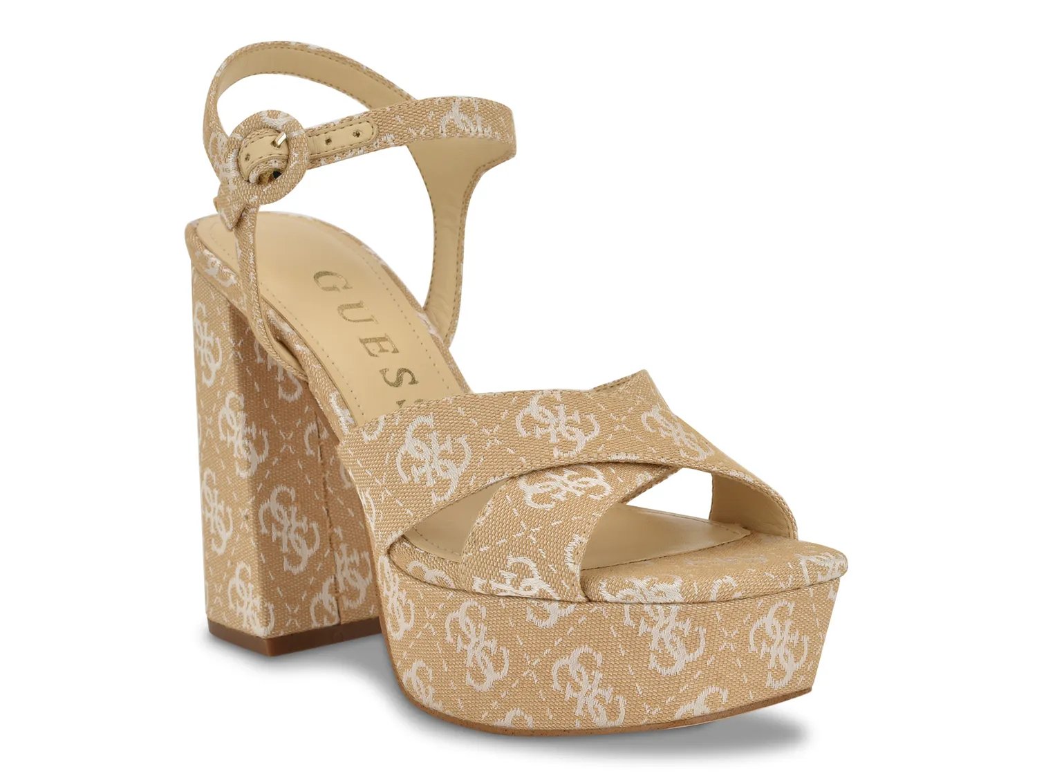 Женские модельные босоножки Guess Vallenn 2 Сандалии на платформе
