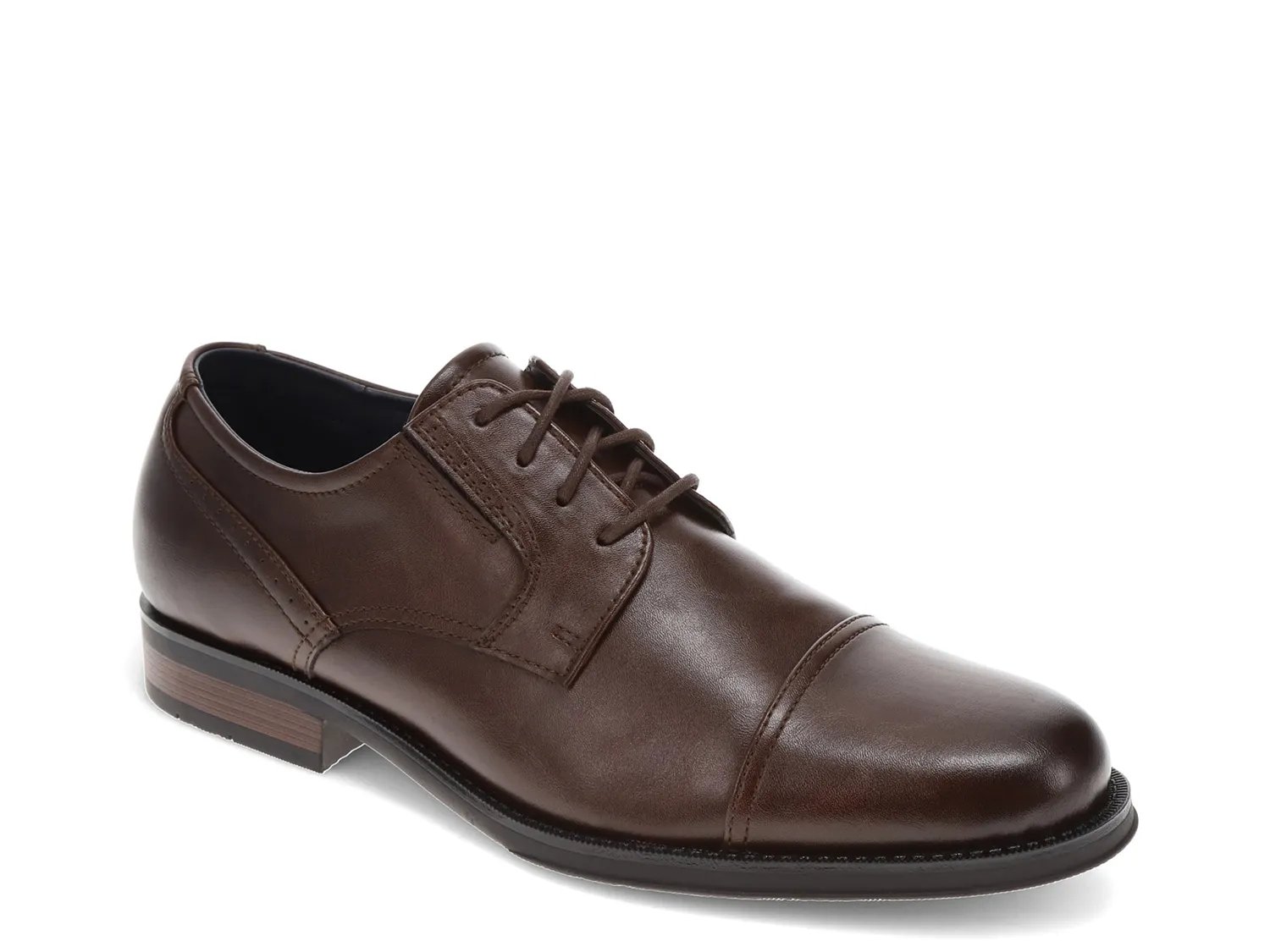 Dockers Wide Width Echo Oxford | Men's | Light Brown | Size 11 | Oxfords | Cap Toe