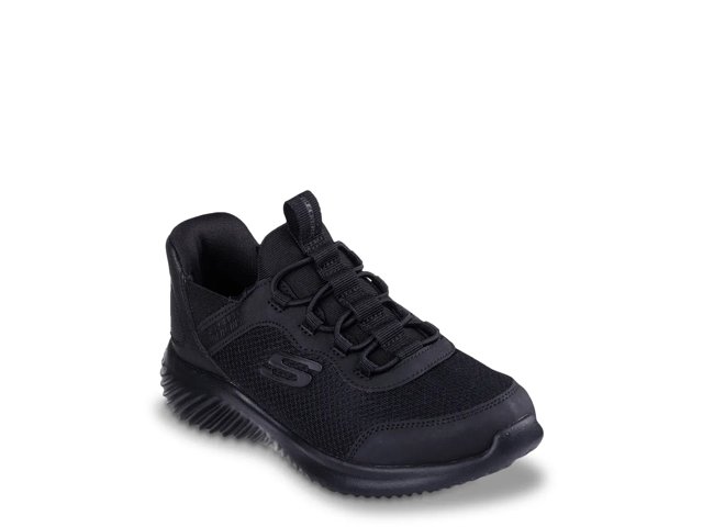 Skechers Hands Free Slip-Ins Bounder Brisk-Burst Slip-On Sneaker - Kids' - Free Shipping | DSW