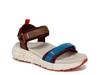 Walk Max Wanderer Sandal - Women's Ivory Leather & Fabric view