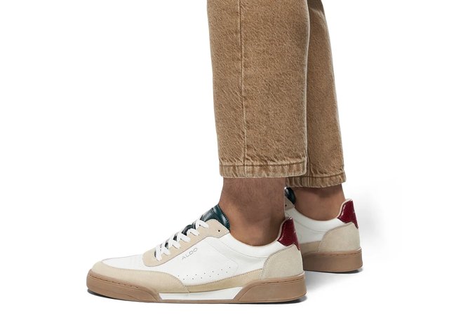【ALDO】ステッシー Aldo Mens Stassinos-64 Slip on Beige Leather Loafer Mocasine