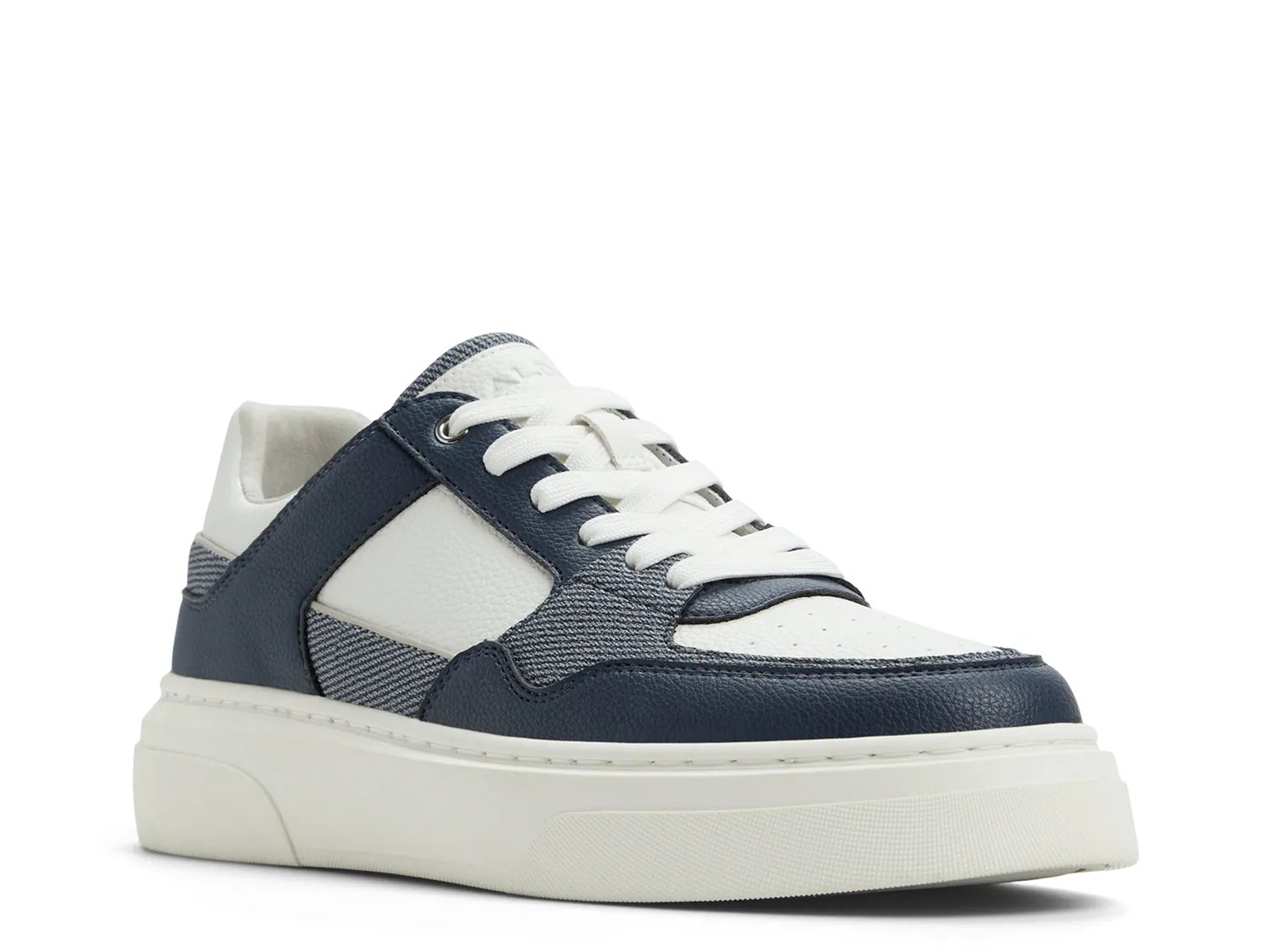 Aldo Callisto Sneaker | Men's | White/Blue Synthetic | Size 7 | Sneakers