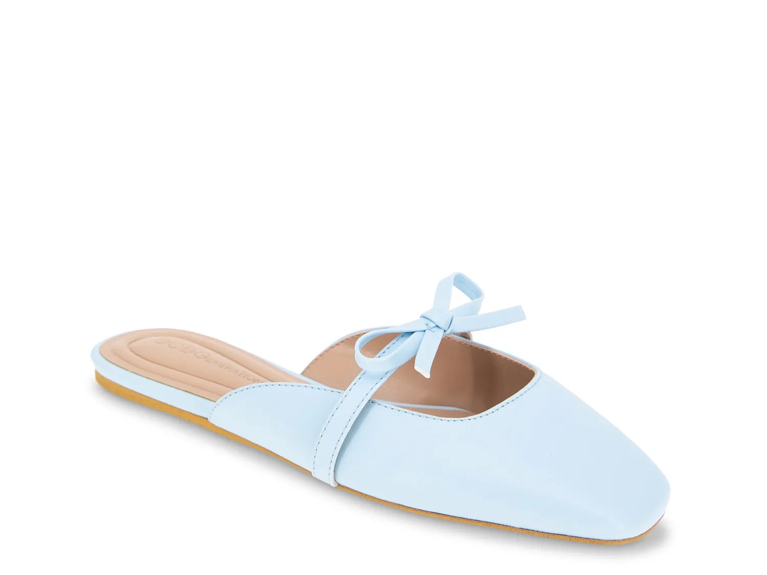 BCBGeneration Hildana Mule | Women's | Light Blue Synthetic | Size 7 | Flats