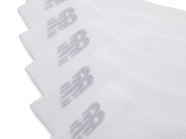 New Balance Cushioned Men's Ankle Socks - 6 Pack - Free Shipping | DSW