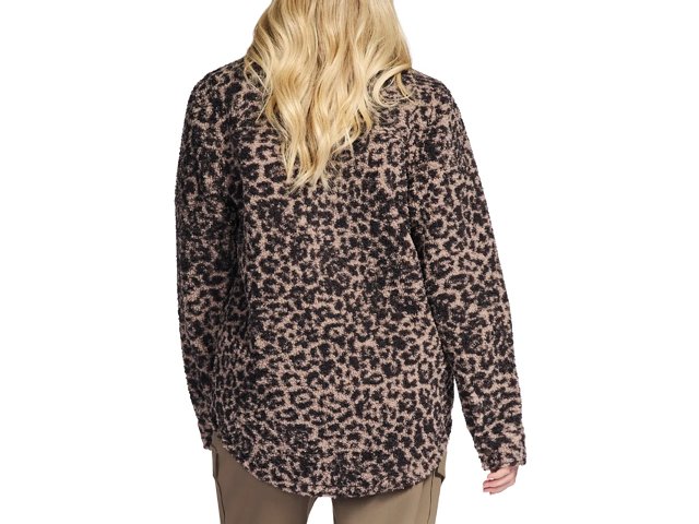 Skechers On-the-GO Cheetah Sherpa Women's Jacket - Free Shipping | DSW