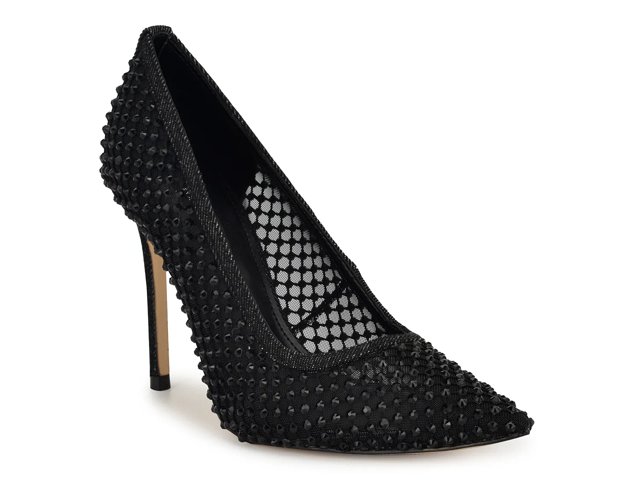 【Nine West】フレッシュ 2 Freshe Rhinestone Mesh Pumps – Nine West