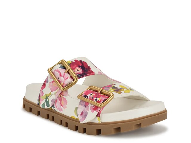 【NINE WEST】Timma フットベッド サンダル Timma Footbed Slide Sandals – Nine West