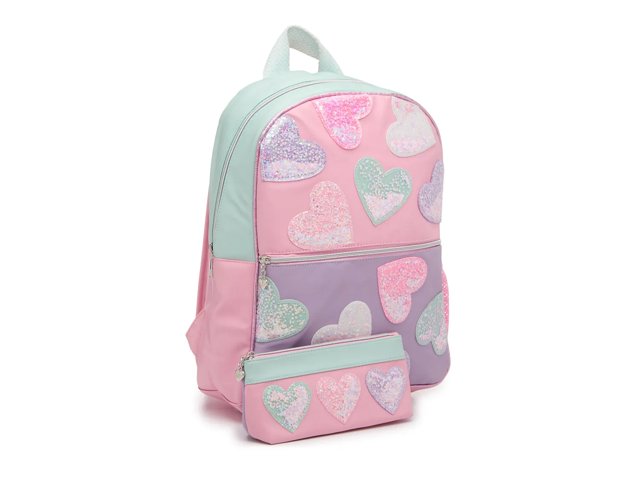 OMG Accessories Confetti Hearts Backpack Set - Free Shipping | DSW