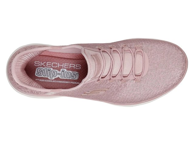 ルナ　0910 SKECHERS 立ったまま 履ける 靴 ハンズフリー スニーカー