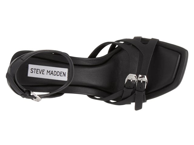 STEVE MADDEN 黒 スエード ミュール