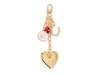 OK Originals Gold Strawberry Bag Charm