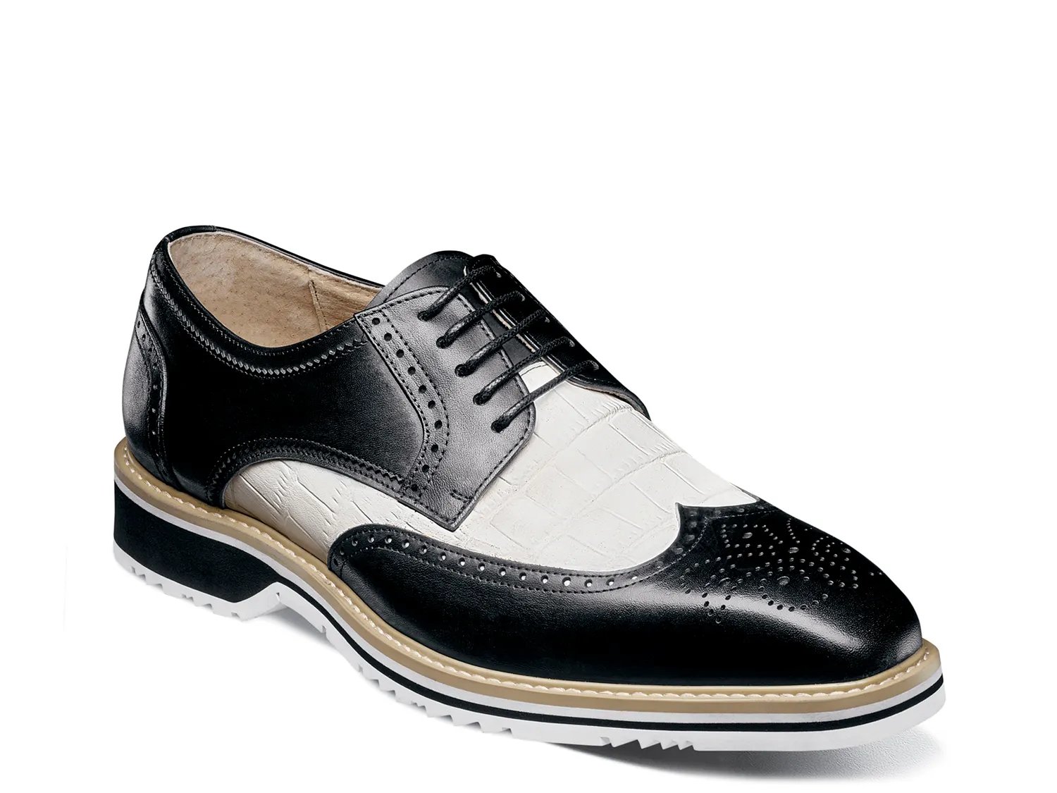 Мужские модельные туфли Stacy Adams Beaumont Wingtip Oxford