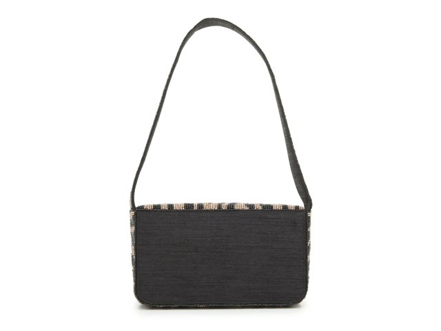 Kelly & Katie Zebra Beaded Shoulder Bag