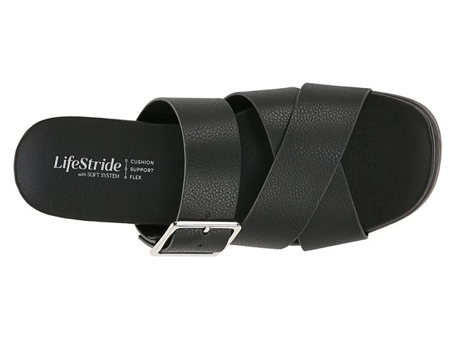 GETAWAY SwingStep（ゲッタウェイ） LifeStride Getaway Wedge Sandal - Free Shipping | DSW