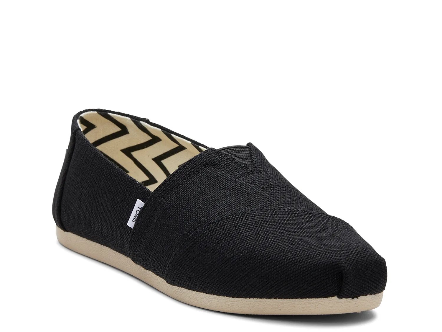 Женские балетки на плоской подошве TOMS Alpargata Classic Slip