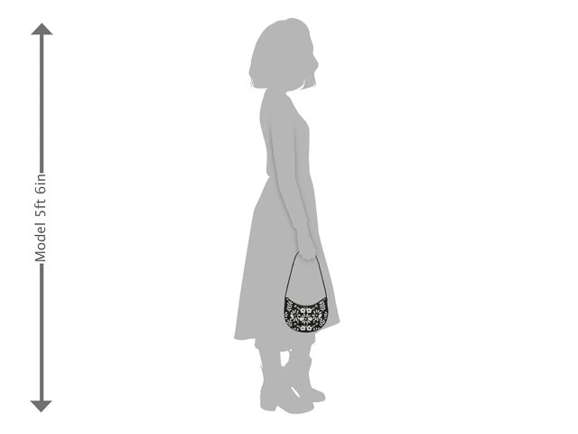 Kelly & Katie Beaded Boho Crescent Satchel - Free Shipping | DSW