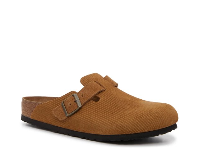 Birkenstock Boston Corduroy Clog- Men's - Free Shipping | DSW