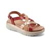 Indie Wedge Sandal Red view