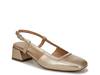 Helena Pump Gold Metallic view