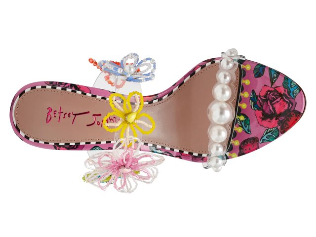 【Betsey Johnson】Goldiee Betsey Johnson Women's Goldiee Floral Dress Sandals - Macy's