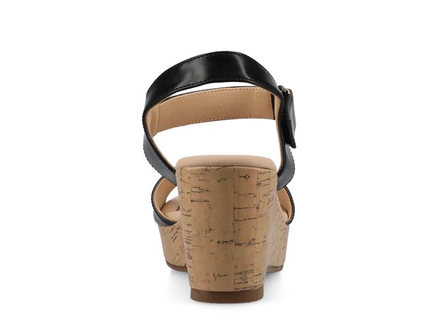 Journee Ranae Wedge Sandal - Free Shipping | DSW