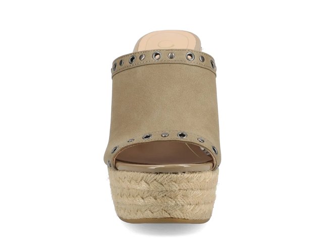 Journee Yari Wedge Sandal - Free Shipping | DSW