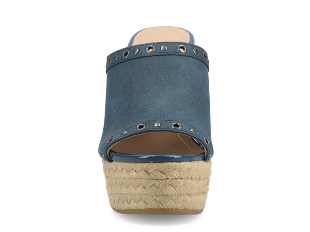 Journee Yari Wedge Sandal - Free Shipping | DSW