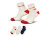 Nike Logo Women's Quarter Ankle Socks - 3 Pack - Free Shipping | DSW