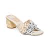 Izra Sandal White/Blue/Tan view
