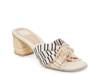Izra Sandal White/Black/Tan view