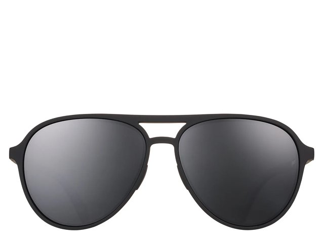 Goodr Operation Blackout Polarized Aviator Sunglasses - Free Shipping | DSW