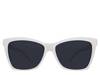 The Mod One Out Polarized Sunglasses White view