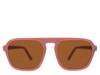 Threaten Me With a Good Time Polarized Sunglasses Light Pink view