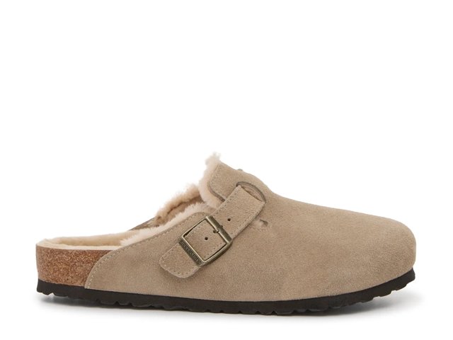 Birkenstock Boston Shearling Clog - Women's - Free Shipping | DSW