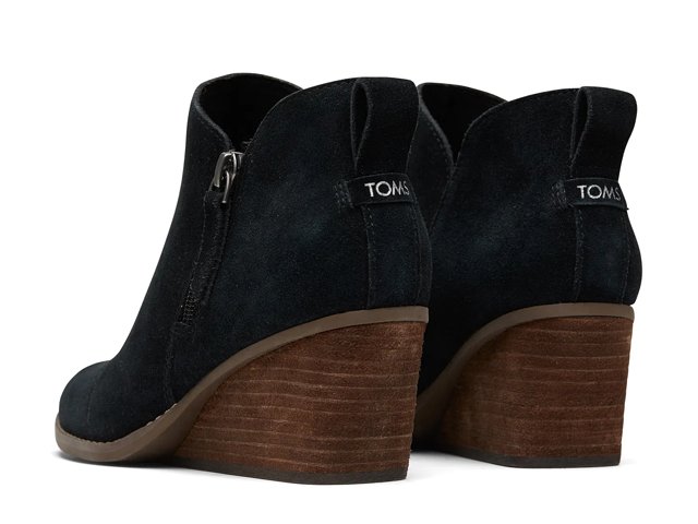TOMS Goldie Wedge Bootie - Free Shipping | DSW