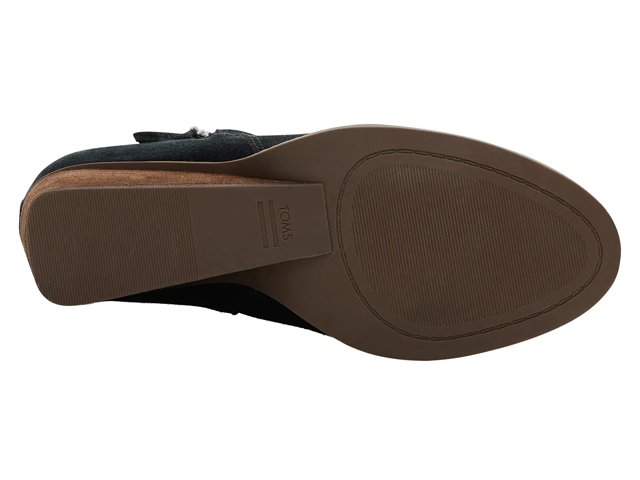 TOMS Goldie Wedge Bootie - Free Shipping | DSW