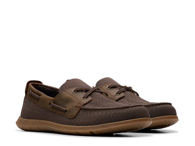 Clarks Flexway Tie Boat Shoe - Free Shipping | DSW
