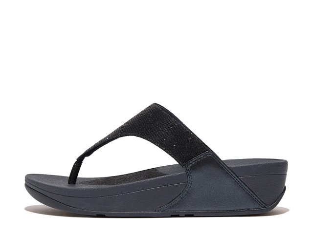 FitFlop Lulu Shimmerlux Wedge Sandal - Free Shipping | DSW