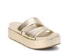 Blaine Platform Sandal Gold Metallic view