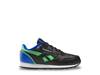 Classic Leather Step 'n Flash 2.0 Light-Up Sneaker - Kids' Black view