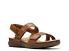 April Clover Sandal Tan view