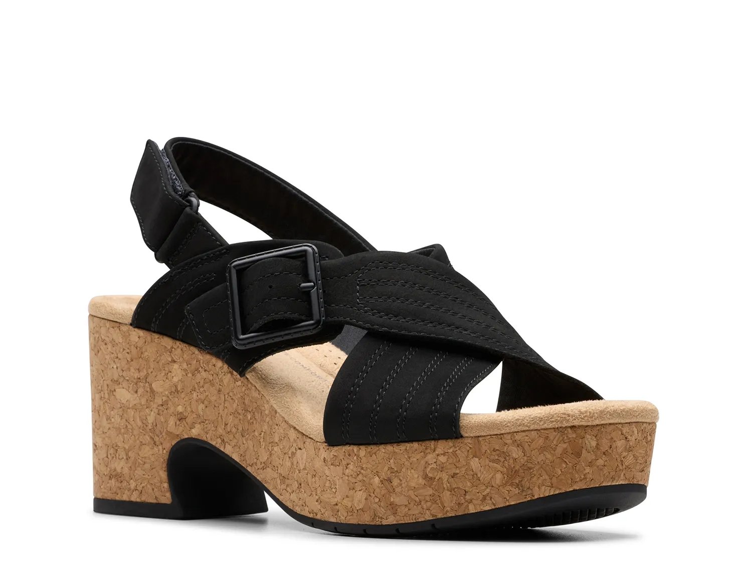 Женские модельные босоножки Clarks Nerisa West на танкетке