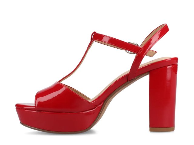 Journee Nalie Platform Sandal - Free Shipping | DSW