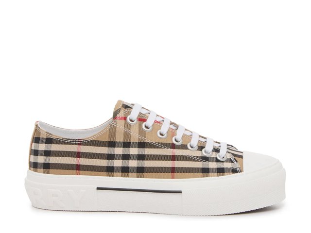 Burberry Jack Check Platform Sneaker - Women's