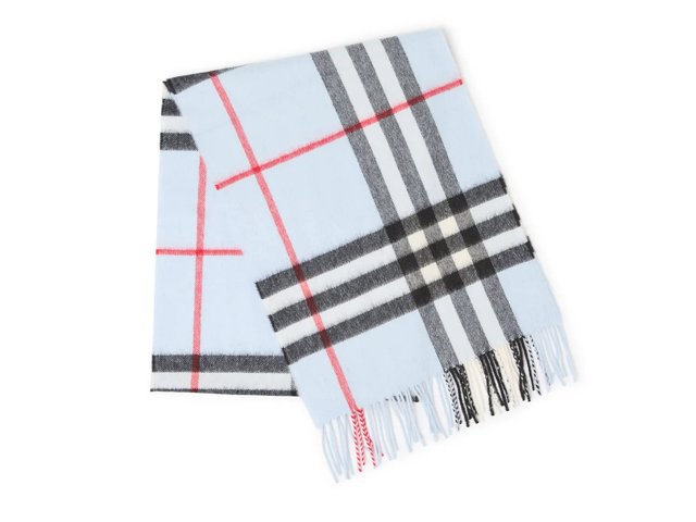 Burberry Giant Check Cashmere Scarf - Free Shipping | DSW